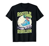 Rooted in Rebellion Environmental Tree Sneaker Art T-Shirt