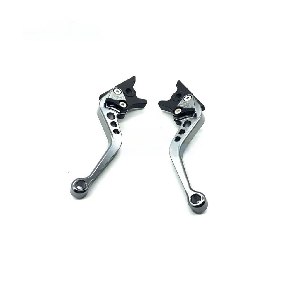 Mlioju Titanium Motorcycle Clutch Lever 1 Pair Motorcycle Clutch Brake Handle Levers, Universal Brake Lever Handle Double Disc For Gy6 Xmax 400