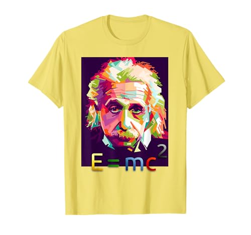 E= MC2 I Love Math Physics Science T-Shirt