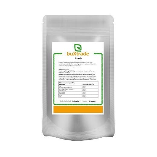 5 x 1 kg L-Lysinpulver | aminosyra | Lysin HCL | Lysin | 100 % ren 5 kg