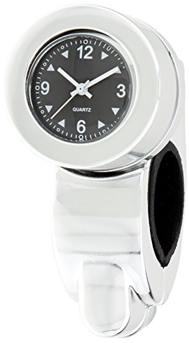Montre de guidon RE0004J noire pour voyager à moto et rouler en ville