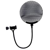 ******** Omnitronic 60006250 Metall Mikrofon-Popfilter schwarz