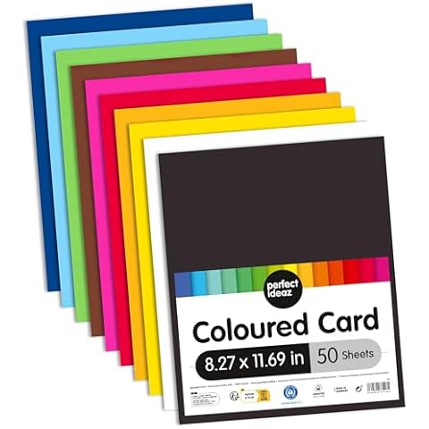 Perfect Ideaz A4 Coloured Art Paper Pack Cover