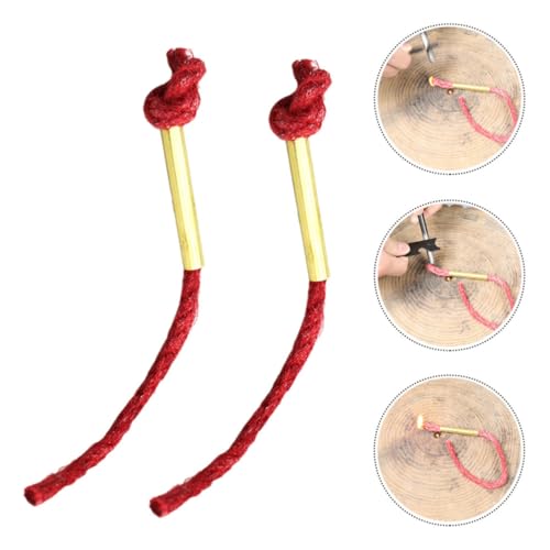 Cuerda de yute para encender fuego impermeable y cortavientos con tubos de aluminio Operitacx 5
