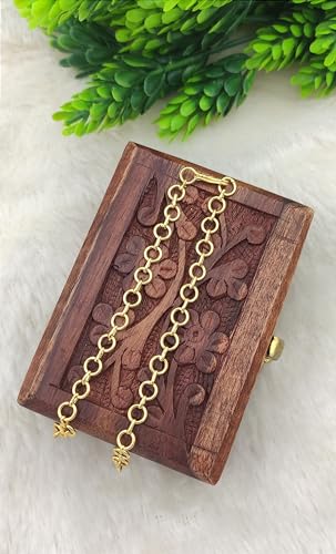 One Gram Plated Back Chain Necklace
