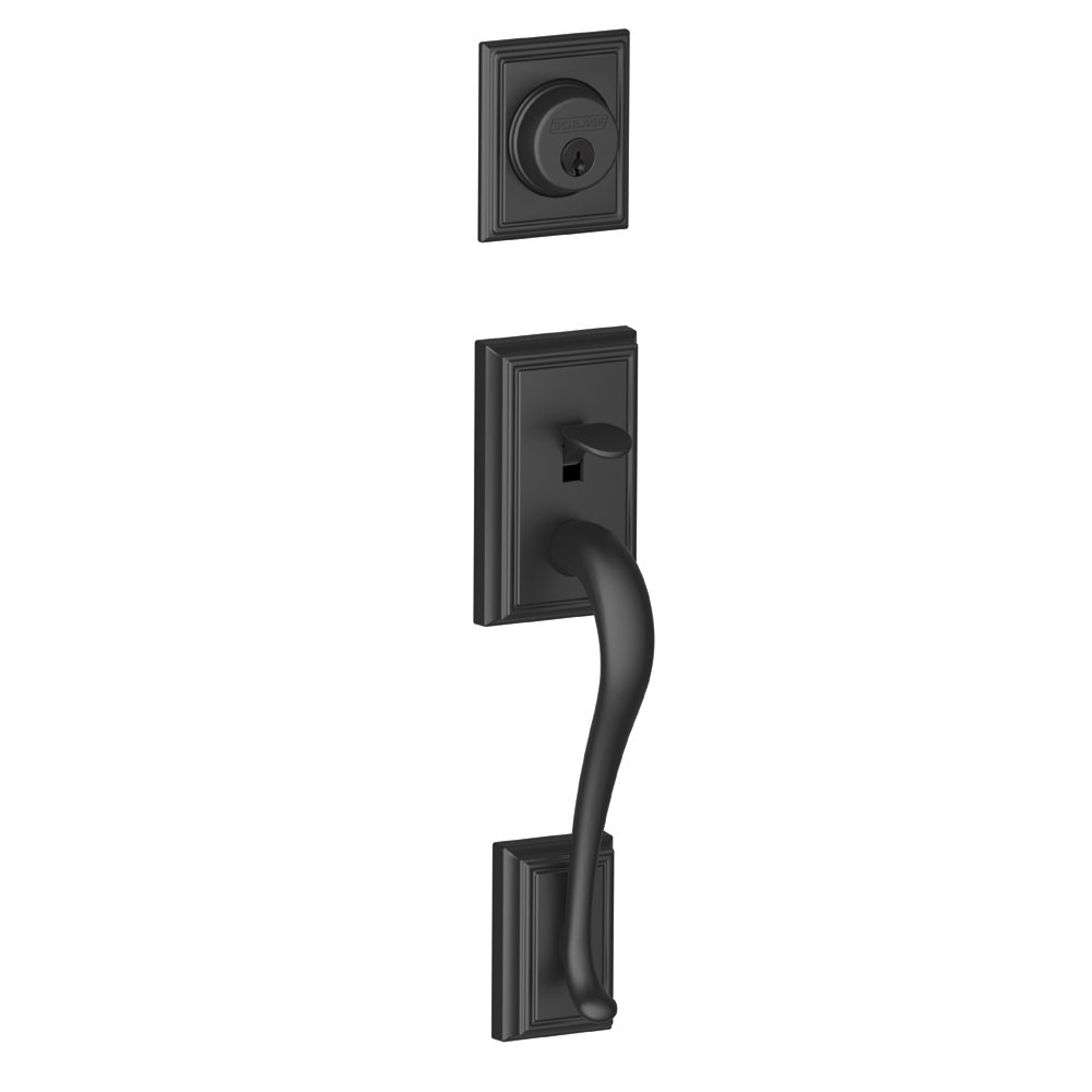 Schlage F58 ADD 622 Addison Exterior Handleset with Deadbolt