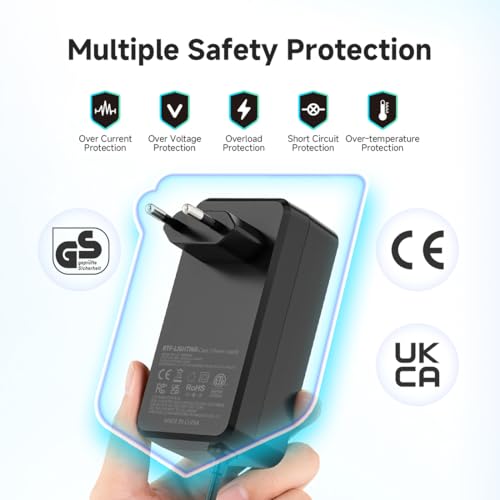 Transformateur LED AC DC 5V 8A Certifié CE pour Hub USB et Routeur
