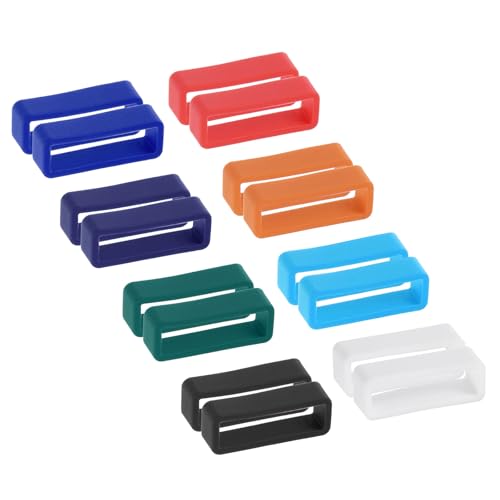 Passant de montre cassé ? Anneaux de fixation silicone 24mm