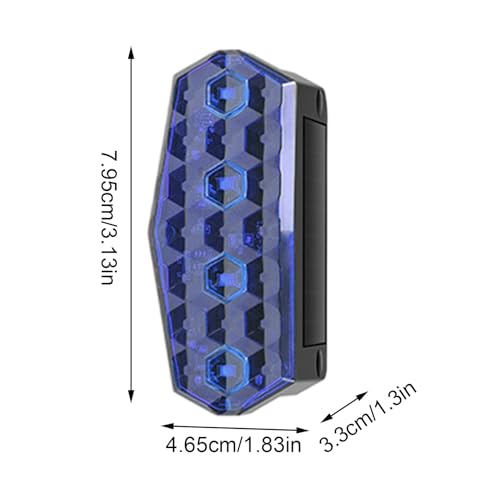 Alarma automotriz solar intermitente con tecnología de destello LED autónomo 6