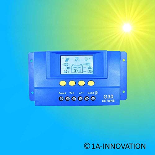 1A-INNOVATION SOLAR VORSPRUNG DURCH SONNENENERGIE Komplette 220V Solaranlage TÜV inkl. 280Ah Akku + 3X 100W Solarmodul… – Bild 4