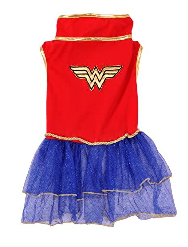 Disfraz Wonder Woman para perro talla S miniatura 2