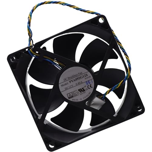 Deal4GO 9CM 4-pin Chassis System Cooling Fan 643908-001 Replacement for HP 400 600 800 705 480 405 280 G1 G2 G3 G4 G5 G6 G7 G8 SFF Small Form Factor Desktop