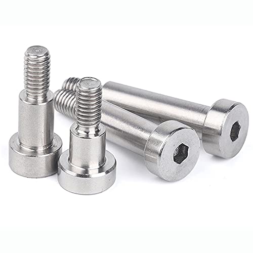 Maintient les objets en place M3 M4 M5 M6 Vis d'épaule positionnés en acier inoxydable en acier inoxydable avec tête de coupe HEXAGON FLIGET VIS Boulon convexe Convient à de nombreux endroits