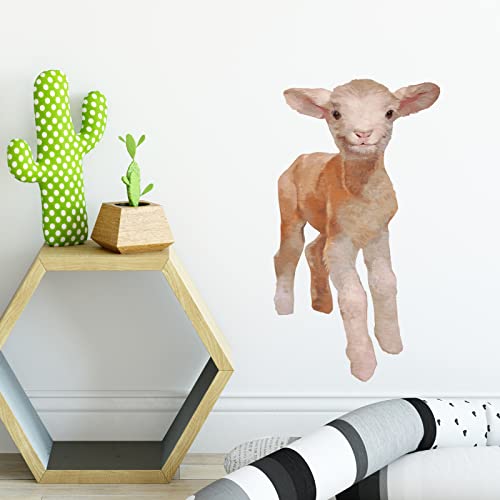 Vinilo decorativo Lamb Wall Decal para pared miniatura 3