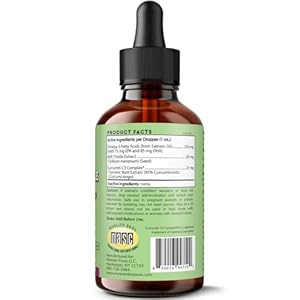 Milk Thistle Liver Support for Dogs Supports Kidney Function for Pets Detox Hepatic Support with Wild Alaskan Salmon Oil  Curcumin Omega 3 Epa  Dha 2 Ounces  Cucciolini Doodles Milk thistle liver support for dogs supports kidney function for pets detox hepatic support with wild alaskan salmon oil  curcumin omega 3 epa  dha 2 ounces   cucciolini doodles