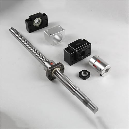 Husillo de bolas SFU1605 con guías HGR20 de 400mm para CNC 4