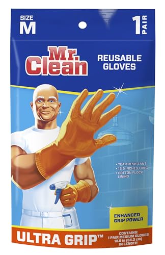 image for Mr. Clean Ultra Grip, Heat Resisting, Soft Cotton Flock Lining, Extrem