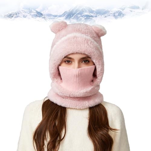 Casquette de masque d'ours : finissez-en avec le cou gelé cet hiver