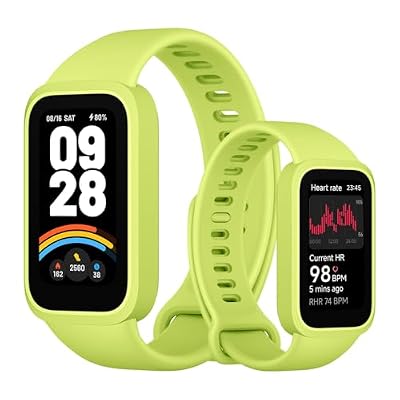 XIAOMI Smart Band 9 Active, Fitness Tracker Uomo Donna, Verde