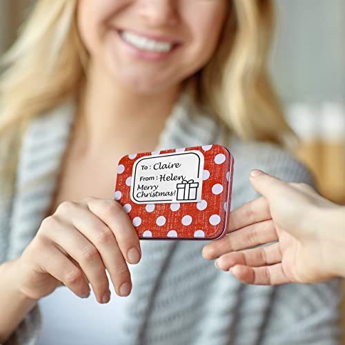 Premium Gift Card Holders Tins For Christmas - 10 Rustic Metal Tin Boxes Holder With Lids For Gift Cards & Money - Box Perfect For Birthday Valentine's Easter Any Holiday - Custom Boxed For Easy Gift Giving #TOP5