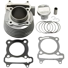 59mm 160cc G5 bore cylinder kit for KY Like 150i and Racing 150cc engines, part number 12100-LEB1-90B, LFE2, 15mm pin, replacement parts.