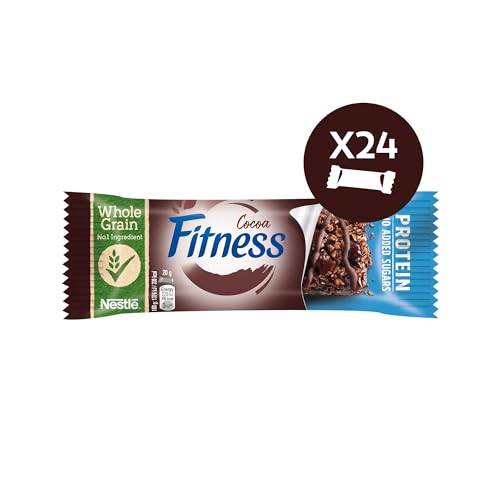 FITNESS Protein Cacao Barrette di Cereali Integrali al Cacao, 24 barrette da 20g (480g) - Immagine 3