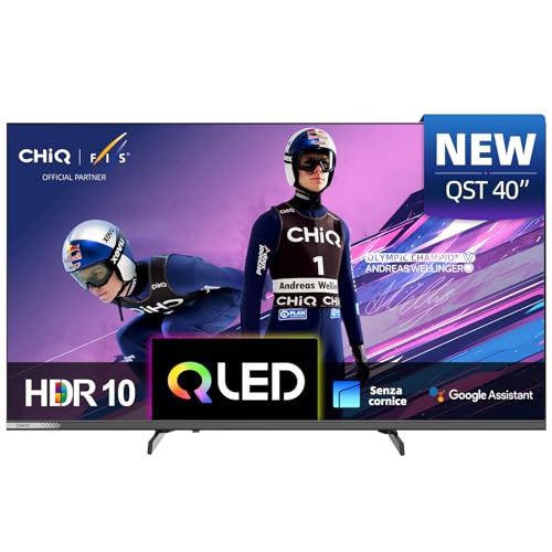 CHiQ L40QST 40 Pollici(101cm) QLED FHD Pro Smart Google TV