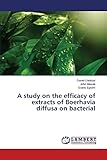Boerhavia diffusa plant and whitlow treatment: A study on the efficacy of extracts of Boerhavia diffusa on bacterial