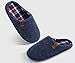 COFACE Zapatillas de Estar en Casa Hombre Invierno Calientes Pantuflas Confort Espuma de Memoria Zapatos con Antideslizante Suela Talla Azul Oscuro 46 Imagen de COFACE Zapatillas de Estar en Casa Hombre Invierno Calientes Pantuflas Confort Espuma de Memoria Zapatos con Antideslizante Suela Talla Azul Oscuro 46