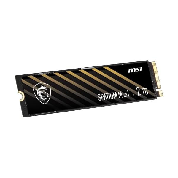 MSI SPATIUM M461 PCIe 4.0 NVMe M.2 2TB - Image 3