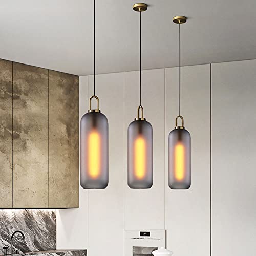 Lámpara de cristal de lujo posmoderno con suspensión regulable estética sofisticada 4