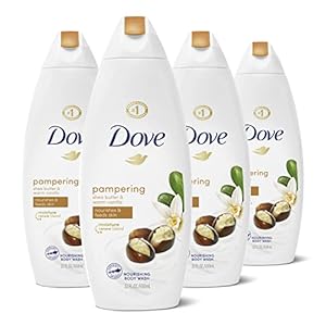 Dove Purely Pampering Body Wash for Dry Skin Shea Butter with Warm Vanilla Effectively Washes Away Bacteria While…