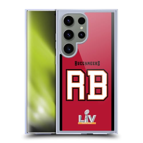 Coque Samsung S24 Ultra NFL rouge pour les jours de match des Bucs