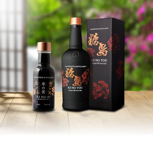 京都蒸溜所 季のTOU 京都オールドトムジンスタイル 700ml×1本 +季の美 200ml 1本 |プレミアム クラフトジン スピリッツ 人気セット 京都 お酒 こだわり 蒸留 蒸留酒 蒸留所