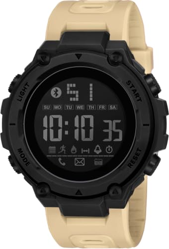 Image of Shocknshop Digital Sports Stylish Multifunctional Electronic LED Black Dial Wrist Watch for Men Boys -WCH78