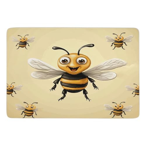 Honey Bee �o�X���O �m���X���b�v ����\ �G���A�}�b�g ���o�[�o�b�L���O �z���� �V�����[ �t���A �J�[�y�b�g �\�t�g �R�[���� �t���[�X �v���C���O 60 X 40�C���` ���r���O���[�� �Q���p
