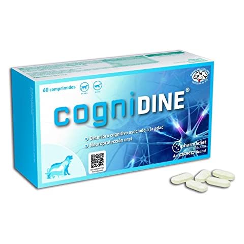 Opko Cognidine - 60 Comprimidos para frenar deterioro cognitivo en animales pequeños Cover