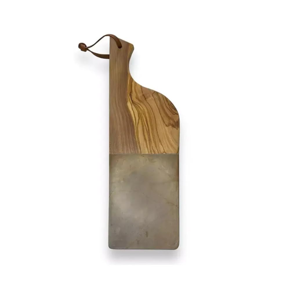 Planche Emperador Light GOLDENARTI en marbre véritable luxe