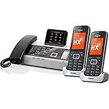 Gigaset DX800A Bundle Gigaset DX800A Pro & 2 x SL450HX Bundle (Black Edition)