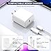 Long iPhone Charger Cord,[Apple MFi Certified]2 Pack 20W Type C Phone Charger Block 6FT USB C to Lightning Charging Cable for Apple iPhone 14/14 Pro Max/13 Pro/13/12 Mini/12 Pro Max/11 Pro Max/XS/iPad