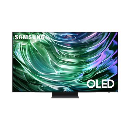 Samsung 55 Inch OLED TV, S90D, 4K, NQ4 AI Gen2 Processor, OLED HDR+, Samsung TV Plus, Tizen Smart TV, QA55S90DAUXZN (2024 - UAE Version)