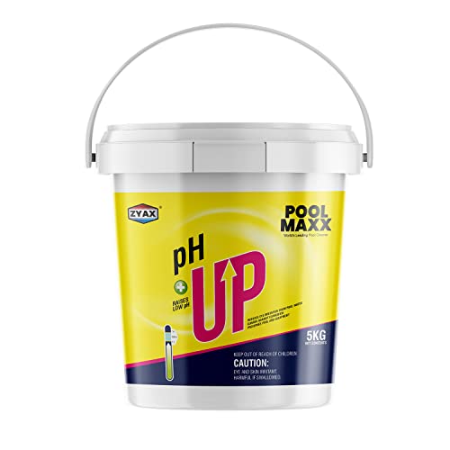 Image of ZYAX Pool MAXX PH UP | Raises Low Ph Reduces Eye Irritation from Pool Water Guards Against Corrosion Preserves Swimming Pool and Equipment Increase Chlorine Effectiveness | 5 KG
