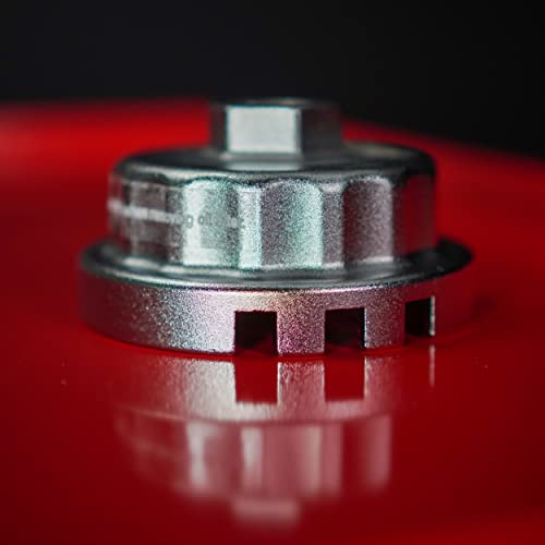 Abn 64Mm Cartridge Oil Filter Wrench For 2.5-5.7L 6-8 Cyl, Compatible With Camry, Rav4, Tundra, Toyota, Lexus, And More #TOP3