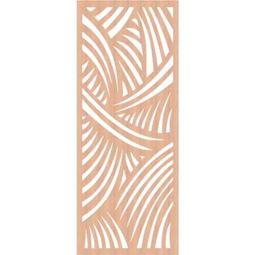 Image of 31 3 /8 inchW x 79 3 /8 inchH x 3 /8 inchT Chester Decorative Fretwork Wood Wall Panels, Alder