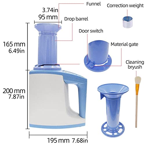 Foto von AMMLAN Getreidewassermesser,Feuchtigkeitsmesser Digital Getreide Feuchtigkeitsmesser Getreidefeuchtigkeitsmessung Tester Digitales LCD Getreide FeuchtigkeitsmessgeräT FüR Weizenmais Reis Erdnuss Soja