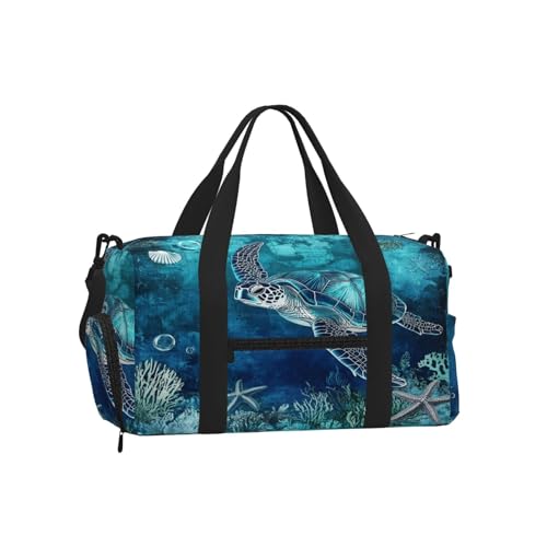 Sac de sport homme femme turquoise étanche et léger pour le fitness