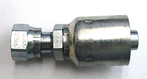 HF 1JS43-06-08 - Parker 1JS43-6-8 Fitting 1/2'' Hose X 3/8'' Female Seal-Lok - Swivel - Long (Forseal/O-Ring Face)