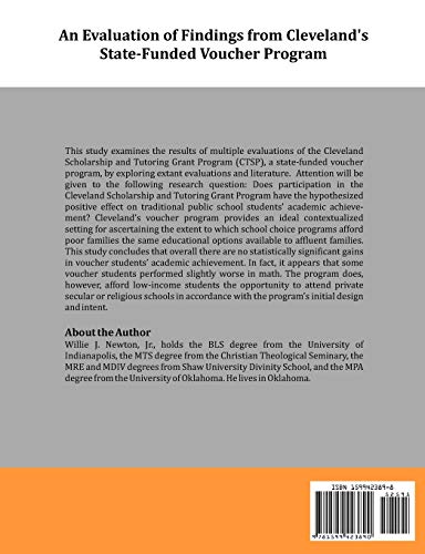 An Evaluation of Findings from Cleveland's State-Funded Voucher Program – vue 2