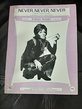 Paperback Shirley Bassey: Never, Never, Never Book