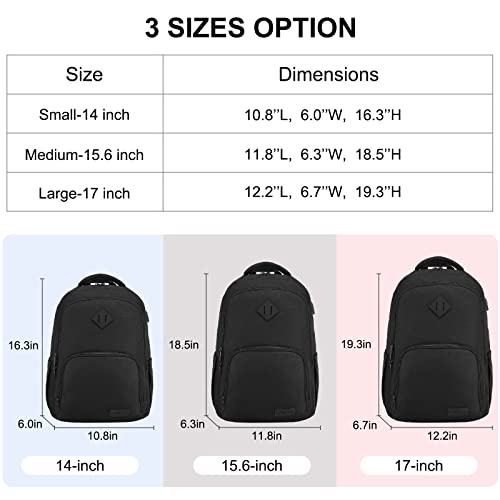 LOVEVOOK Laptop Backpack, Water Resistant Travel Backpacks for Women Men, College Backpack